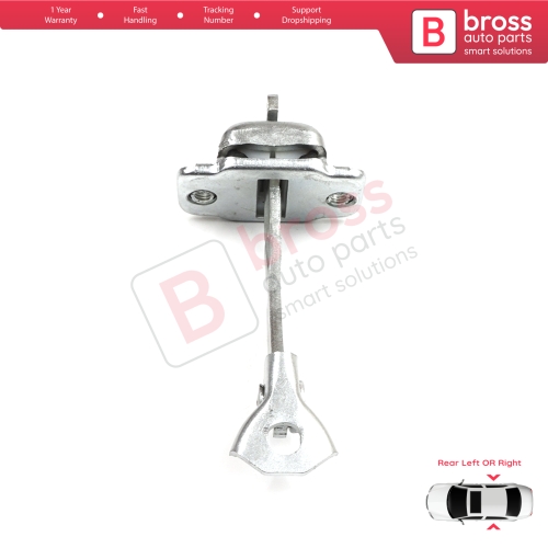 Rear Door Hinge Stop Check Strap Limiter for Citroen C1 Peugeot 107 Toyota Aygo 2005-2014 5-Door HB 9181J6