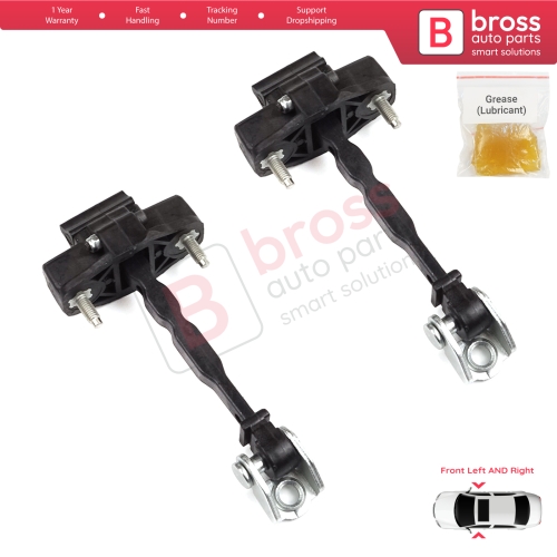 2 Pieces Front Door Hinge Stop Check Strap Limiter for Citroen C4 e-C4 C4X e-C4X MK3 2020-On 9831783580