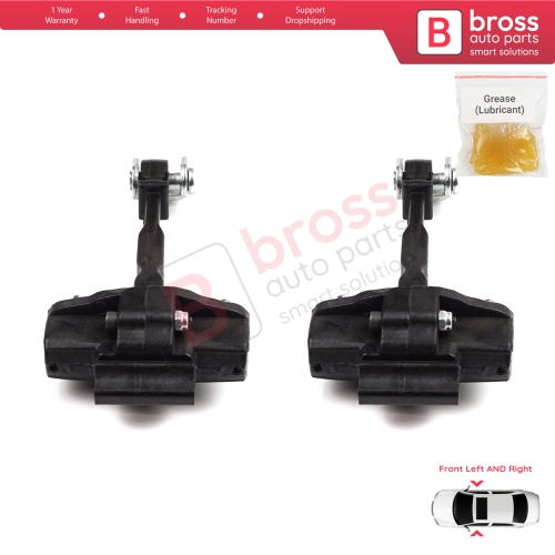 2 Pieces Front Door Hinge Stop Check Strap Limiter for Citroen C4 e-C4 C4X e-C4X MK3 2020-On 9831783580