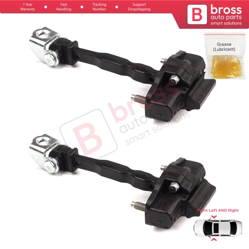 2 Pieces Front Door Hinge Stop Check Strap Limiter for Citroen C4 e-C4 C4X e-C4X MK3 2020-On 9831783580