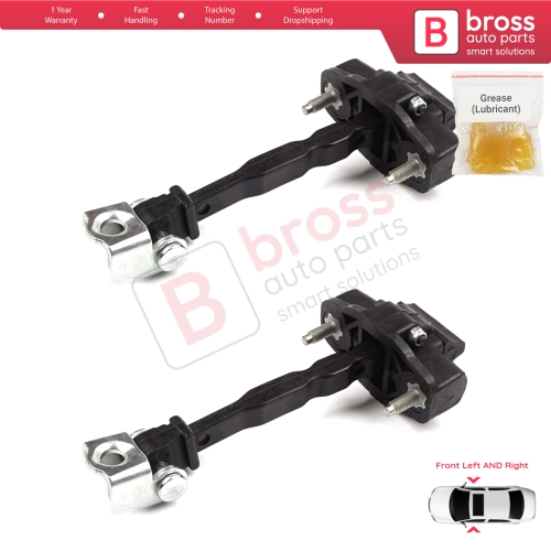 2 Pieces Front Door Hinge Stop Check Strap Limiter for Citroen C4 e-C4 C4X e-C4X MK3 2020-On 9831783580
