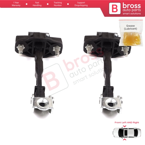 2 Pieces Front Door Hinge Stop Check Strap Limiter for Citroen C4 e-C4 C4X e-C4X MK3 2020-On 9831783580