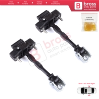 2 Pieces Rear Door Hinge Stop Check Strap Limiter for Citroen C4 e-C4 C4X e-C4X MK3 2020-On 9831196980