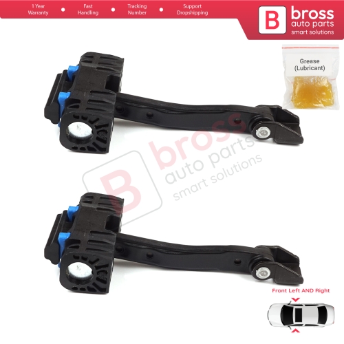 2 Pieces Door Hinge Brake Stop Check Strap Limiter for Mini Cooper MK3 F56 F57 2013-2024 3-Door Hatchback Convertible 51217297261