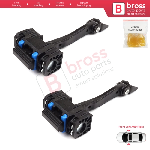 2 Pieces Door Hinge Brake Stop Check Strap Limiter for Mini Cooper MK3 F56 F57 2013-2024 3-Door Hatchback Convertible 51217297261