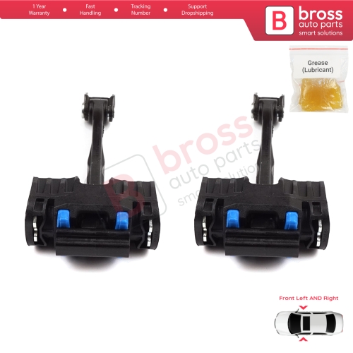 2 Pieces Door Hinge Brake Stop Check Strap Limiter for Mini Cooper MK3 F56 F57 2013-2024 3-Door Hatchback Convertible 51217297261