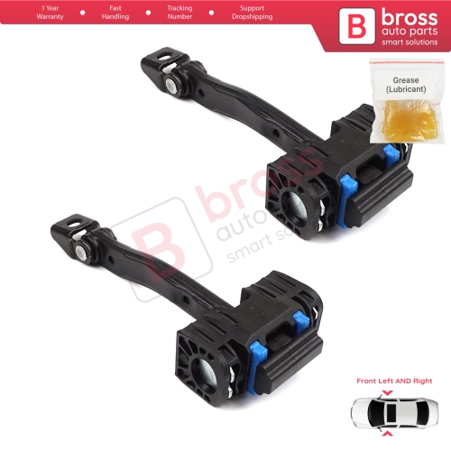 2 Pieces Door Hinge Brake Stop Check Strap Limiter for Mini Cooper MK3 F56 F57 2013-2024 3-Door Hatchback Convertible 51217297261