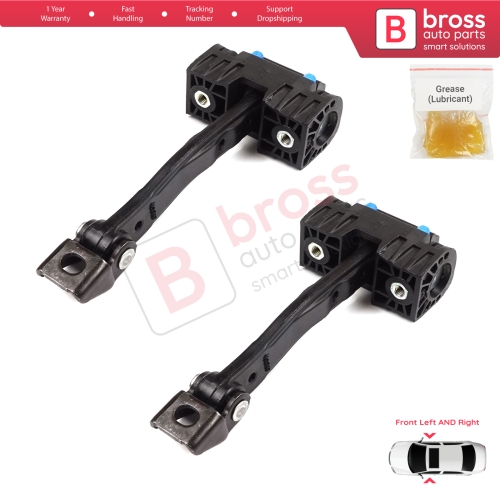 2 Pieces Door Hinge Brake Stop Check Strap Limiter for Mini Cooper MK3 F56 F57 2013-2024 3-Door Hatchback Convertible 51217297261