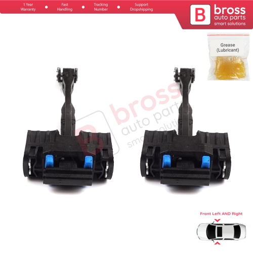 2 Pieces Front Door Hinge Brake Stop Check Strap Limiter for VW Golf MK7 5G 2012-2020 4/5 Door Alltrack Sportsvan Variant e-Golf 5G0837249A