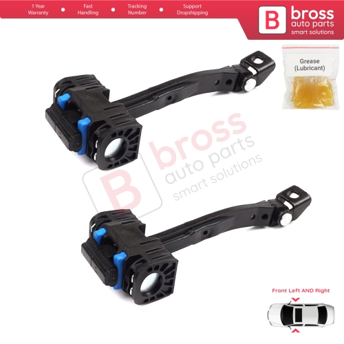 2 Pieces Front Door Hinge Brake Stop Check Strap Limiter for VW Golf MK7 5G 2012-2020 4/5 Door Alltrack Sportsvan Variant e-Golf 5G0837249A