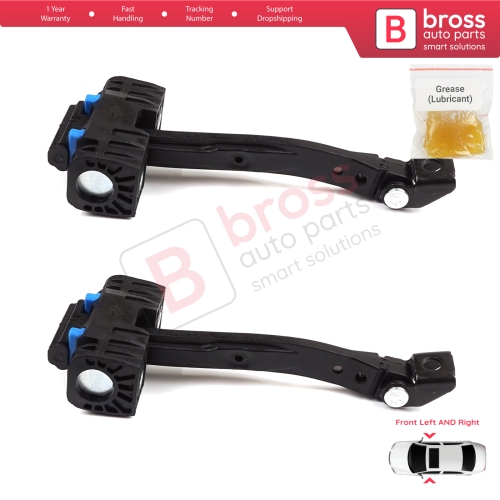 2 Pieces Front Door Hinge Brake Stop Check Strap Limiter for VW Golf MK7 5G 2012-2020 4/5 Door Alltrack Sportsvan Variant e-Golf 5G0837249A
