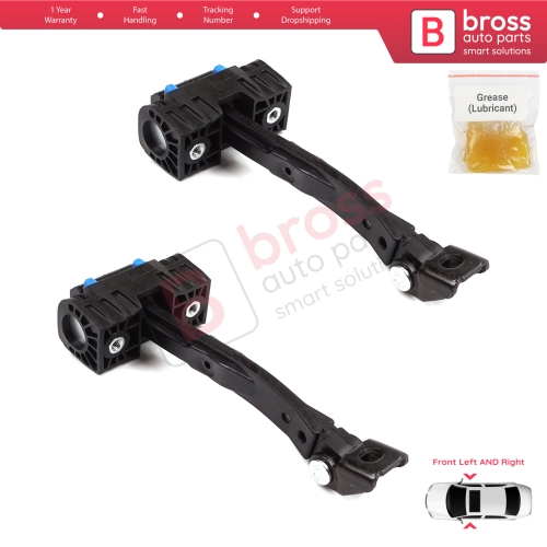 2 Pieces Front Door Hinge Brake Stop Check Strap Limiter for VW Golf MK7 5G 2012-2020 4/5 Door Alltrack Sportsvan Variant e-Golf 5G0837249A