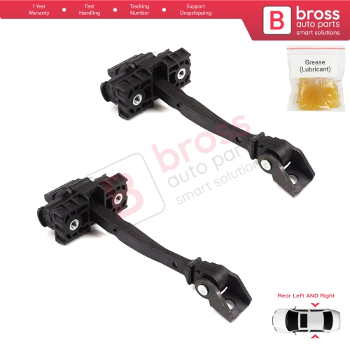 2 Pieces Rear Door Hinge Brake Stop Check Strap Limiter for VW Golf MK7 5G 2012-2020 4/5 Door Alltrack Sportsvan Variant e-Golf 5G4839249A
