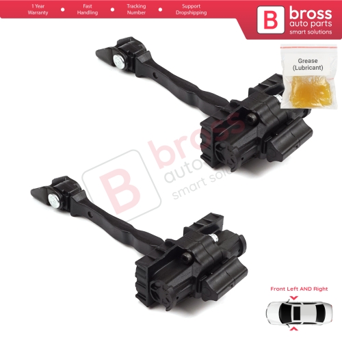 2 Pieces Front Door Hinge Brake Stop Check Strap Limiter for VW Polo MK5 6R 6C 60 61 2009-2022 4/5 Door MK4 9A 9N Sedan 6R4837249