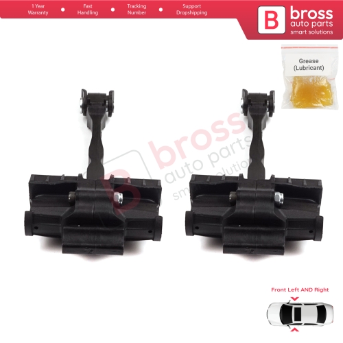 2 Pieces Front Door Hinge Brake Stop Check Strap Limiter for VW Polo MK5 6R 6C 60 61 2009-2022 4/5 Door MK4 9A 9N Sedan 6R4837249