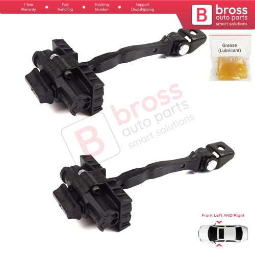 2 Pieces Front Door Hinge Brake Stop Check Strap Limiter for VW Polo MK5 6R 6C 60 61 2009-2022 4/5 Door MK4 9A 9N Sedan 6R4837249