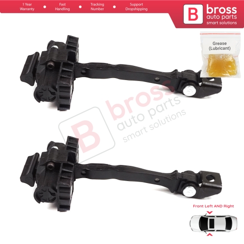 2 Pieces Front Door Hinge Brake Stop Check Strap Limiter for VW Polo MK5 6R 6C 60 61 2009-2022 4/5 Door MK4 9A 9N Sedan 6R4837249