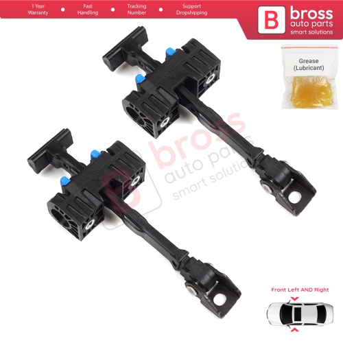 2 Pieces Front Door Hinge Brake Stop Check Strap Limiter for VW Amarok MK1 2H S1 S6 S7 2010-2024 4-Door 2H0837249