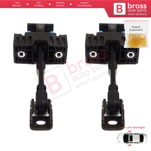 2 Pieces Front Door Hinge Brake Stop Check Strap Limiter for VW Amarok MK1 2H S1 S6 S7 2010-2024 4-Door 2H0837249