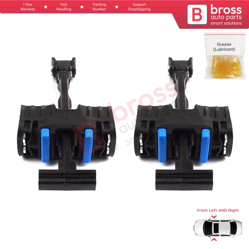 2 Pieces Front Door Hinge Brake Stop Check Strap Limiter for VW Amarok MK1 2H S1 S6 S7 2010-2024 4-Door 2H0837249