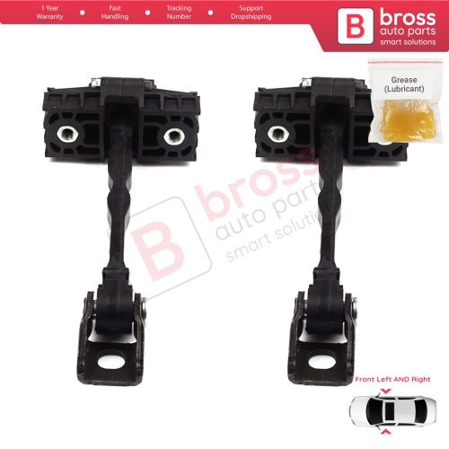 2 Pieces Front Door Hinge Brake Stop Check Strap Limiter for VW UP! Skoda Citigo Seat Mii 2011-2024 5-Door Hatchback 1S0837249