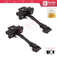 2 Pieces Rear Door Hinge Brake Stop Check Strap Limiter for VW UP! Skoda Citigo Seat Mii 2011-2024 5-Door Hatchback 1S4839249A