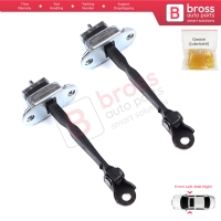 2 Pieces Front Door Hinge Brake Stop Check Strap Limiter for Toyota Corolla E11 Sprinter MK8 Carib MK3 1995-2002 4/5 Door 6862012060