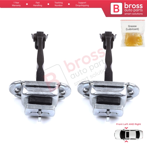 2 Pieces Front Door Hinge Brake Stop Check Strap Limiter for Toyota Corolla E11 Sprinter MK8 Carib MK3 1995-2002 4/5 Door 6862012060
