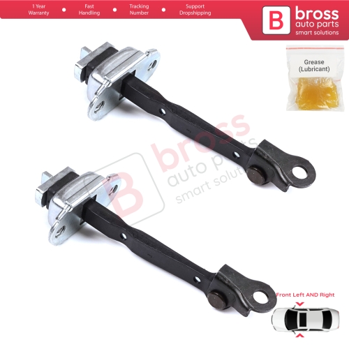 2 Pieces Front Door Hinge Brake Stop Check Strap Limiter for Toyota Corolla E11 Sprinter MK8 Carib MK3 1995-2002 4/5 Door 6862012060