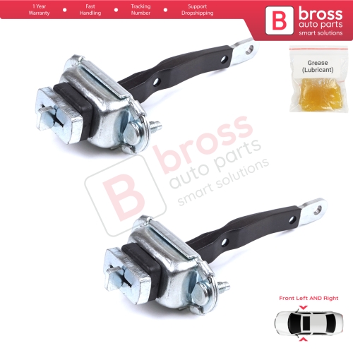 2 Pieces Front Door Hinge Brake Stop Check Strap Limiter for Toyota Avensis MK1 T22 Caldina Carina Corona Premio T210 1997-2003 4/5 Door 6861020180