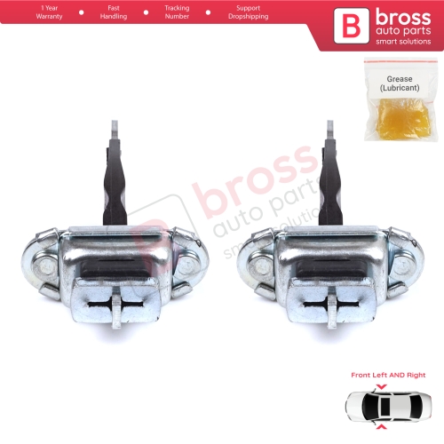 2 Pieces Front Door Hinge Brake Stop Check Strap Limiter for Toyota Avensis MK1 T22 Caldina Carina Corona Premio T210 1997-2003 4/5 Door 6861020180