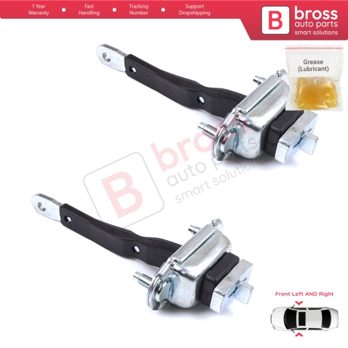 2 Pieces Front Door Hinge Brake Stop Check Strap Limiter for Toyota Avensis MK1 T22 Caldina Carina Corona Premio T210 1997-2003 4/5 Door 6861020180