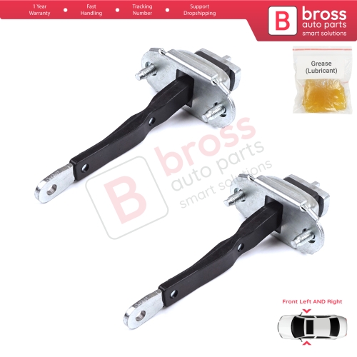 2 Pieces Front Door Hinge Brake Stop Check Strap Limiter for Toyota Avensis MK1 T22 Caldina Carina Corona Premio T210 1997-2003 4/5 Door 6861020180