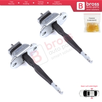 2 Pieces Rear Door Hinge Brake Stop Check Strap Limiter for Toyota Hilux MK6 N1 1997-2005 Pickup Truck 6863035050