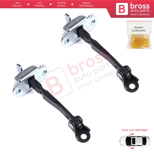 2 Pieces Front Door Hinge Brake Stop Check Strap Limiter for Toyota Hilux MK7 N1 N2 N3 Fortuner MK1 N5 N6 2004-2015 686100K012