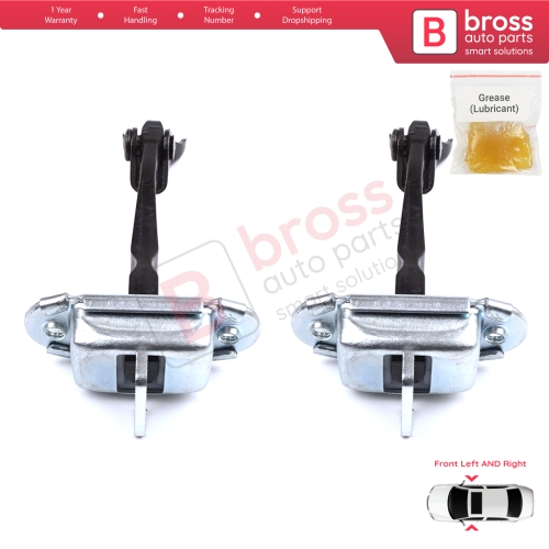 2 Pieces Front Door Hinge Brake Stop Check Strap Limiter for Toyota Hilux MK7 N1 N2 N3 Fortuner MK1 N5 N6 2004-2015 686100K012