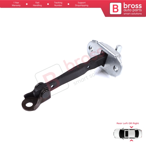 Rear Door Hinge Brake Stop Check Strap Limiter for Toyota Hilux MK7 N1 N2 N3 Fortuner MK1 N5 N6 2004-2015 686300K011