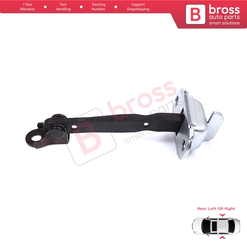 Rear Door Hinge Brake Stop Check Strap Limiter for Toyota Hilux MK7 N1 N2 N3 Fortuner MK1 N5 N6 2004-2015 686300K011