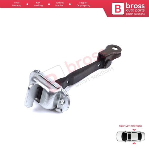 Rear Door Hinge Brake Stop Check Strap Limiter for Toyota Hilux MK7 N1 N2 N3 Fortuner MK1 N5 N6 2004-2015 686300K011