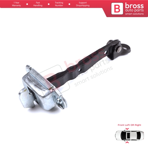 Front Door Stop Check Assy Limiter Strap for Toyota Hilux MK8 N1 Fortuner MK2 Revo 2015-On 686100K091