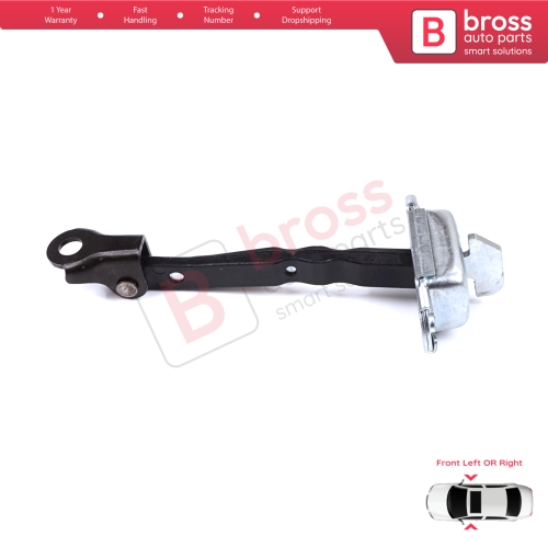 Front Door Stop Check Assy Limiter Strap for Toyota Hilux MK8 N1 Fortuner MK2 Revo 2015-On 686100K091
