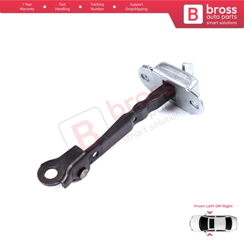 Front Door Stop Check Assy Limiter Strap for Toyota Hilux MK8 N1 Fortuner MK2 Revo 2015-On 686100K091