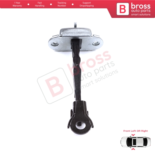 Front Door Stop Check Assy Limiter Strap for Toyota Hilux MK8 N1 Fortuner MK2 Revo 2015-On 686100K091