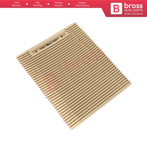 Armrest Center Console Cup Holder Roller Cover Beige For VW Passat B6 3C B7 CC Magotan 3CD857503