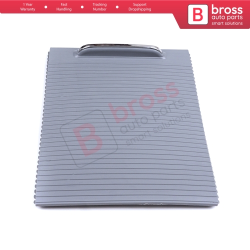 Armrest Center Console Cup Holder Roller Cover Gray For VW Passat B6 3C B7 CC Magotan 3CD857503