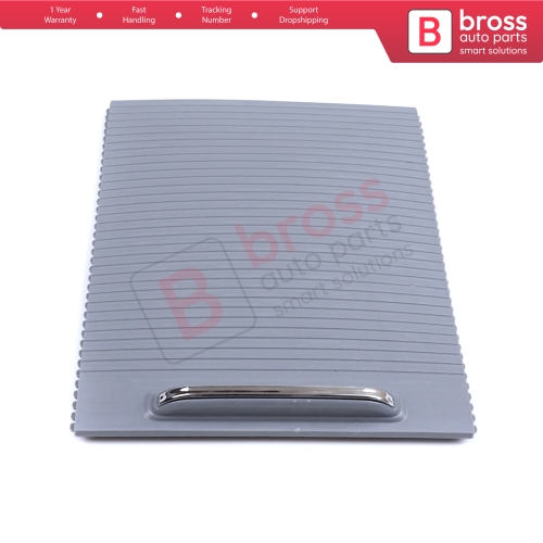 Armrest Center Console Cup Holder Roller Cover Gray For VW Passat B6 3C B7 CC Magotan 3CD857503