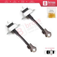 2 Pieces Rear Door Stop Check Assy Limiter Strap for Toyota Yaris Echo Verso FunCargo Vitz Platz MK1 P1 P2 1999-2003 Pre-Facelift