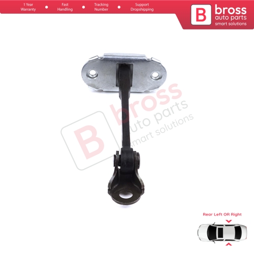 Rear Door Stop Check Assy Limiter Strap for Toyota Yaris Echo Verso FunCargo Vitz Platz MK1 P1 P2 1999-2003 Pre-Facelift