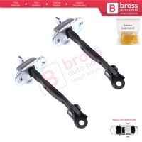 2 Pieces Rear Door Stop Check Assy Limiter Strap for Toyota Yaris Vios Vitz Belta MK2 P9 XP9 XP90 2005-2013 686300D060