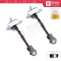 2 Pieces Front Door Stop Check Assy Limiter Strap for Toyota Yaris Vitz MK3 P13 2010-2020 Vios P15 Verso S P12 6861052130